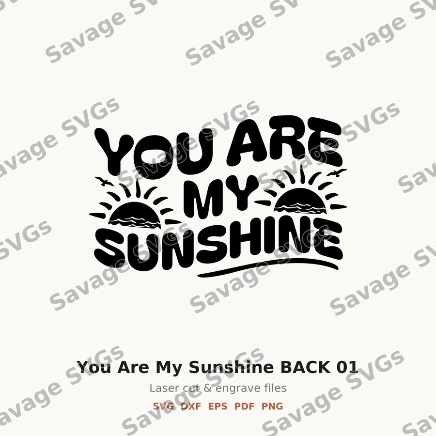 You Are My Sunshine BACK 01