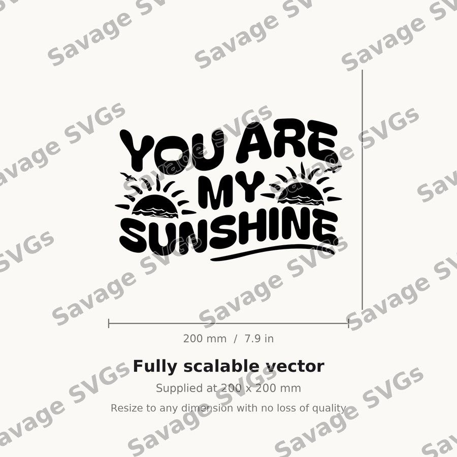 You Are My Sunshine BACK 01