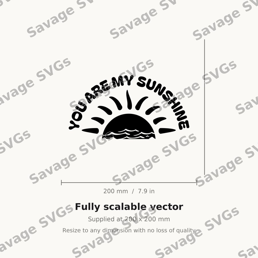 You Are My Sunshine FRONT 01