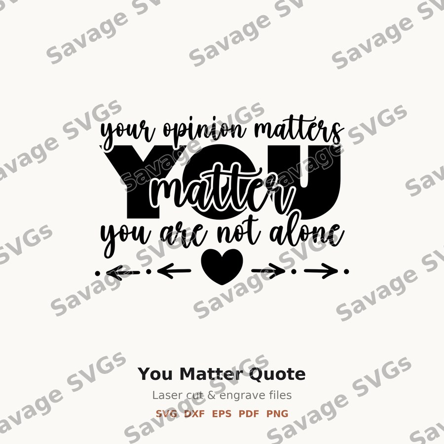 You Matter Quote