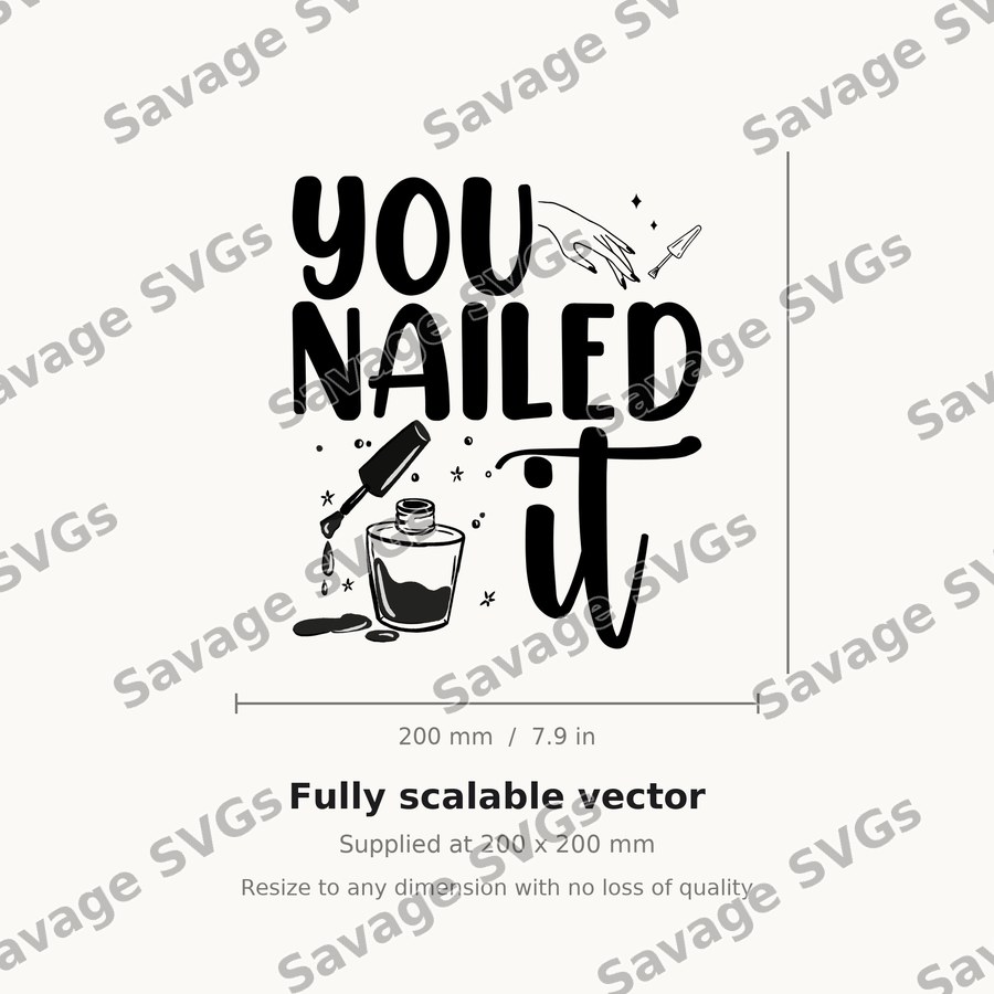 You Nailed It 01