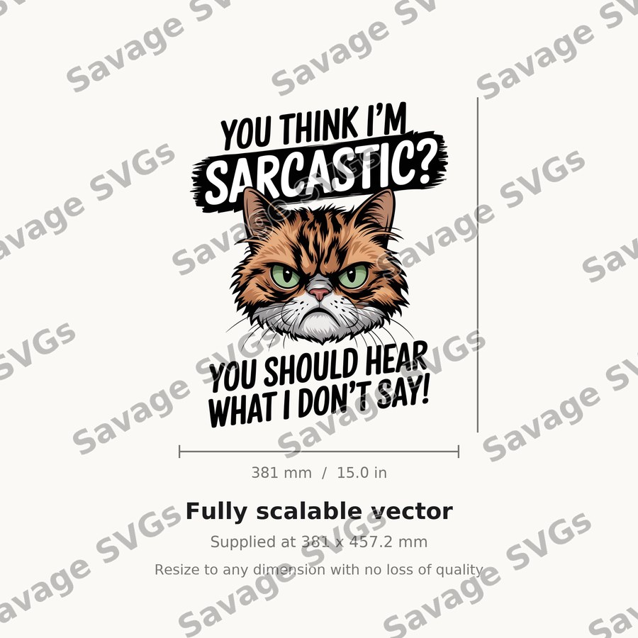 You Think I'm Sarcastic