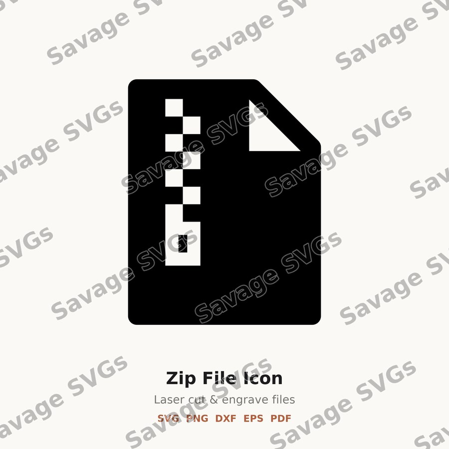 Zip File Icon