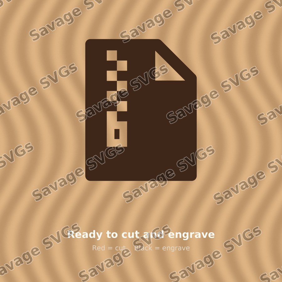 Zip File Icon