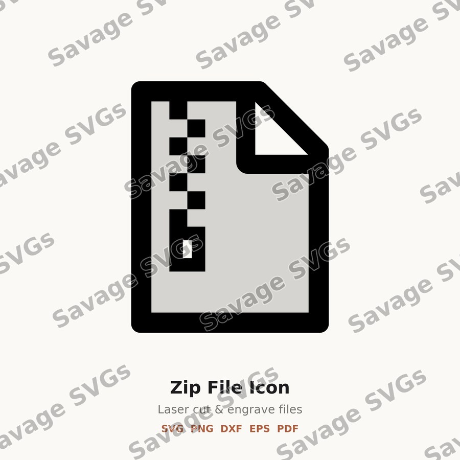 Zip File Icon