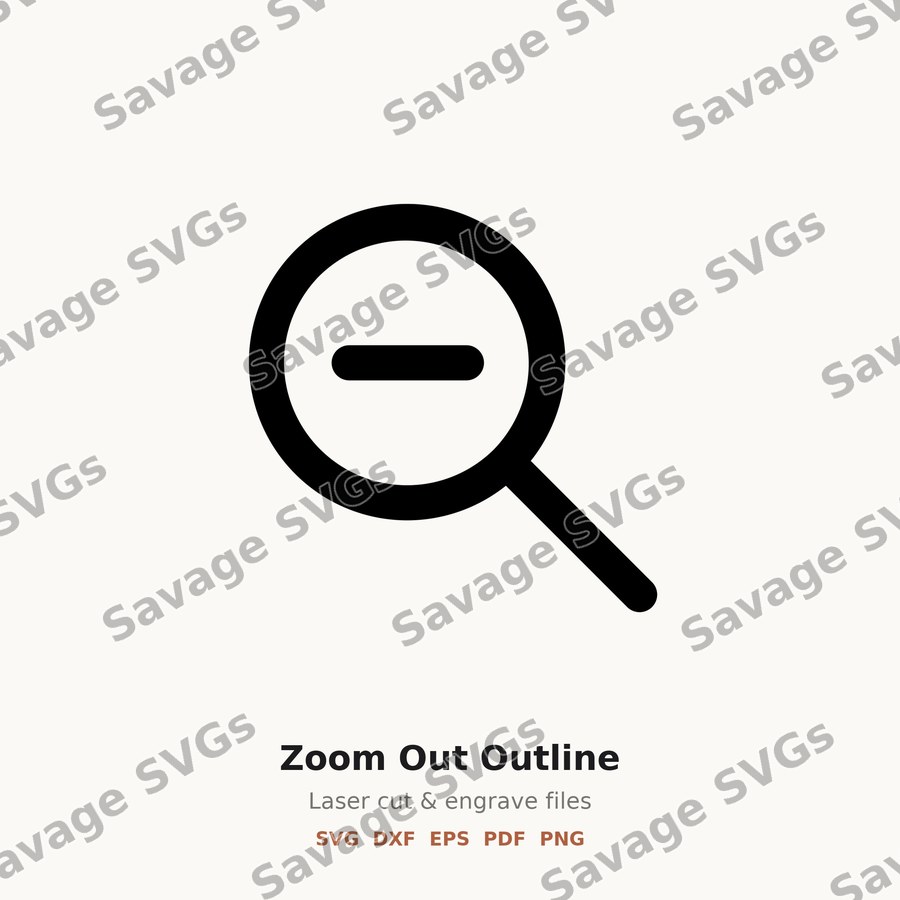 Zoom Out Outline